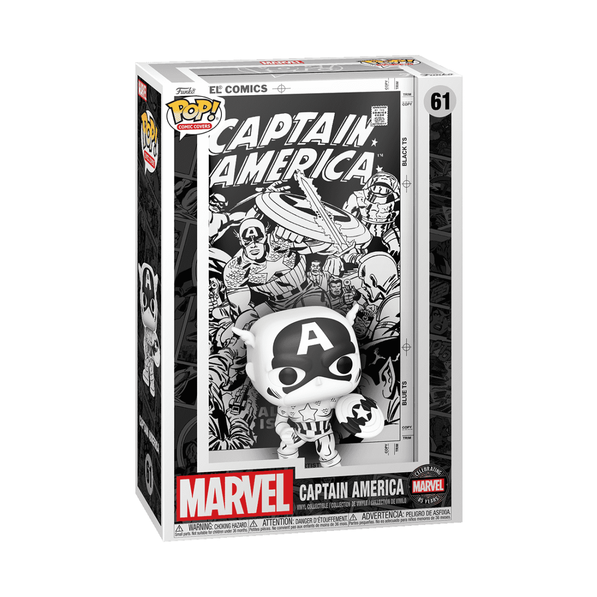 Pop! Comic Covers Captain America #112 (1969) - Figurine Pop! Marvel - vue 2