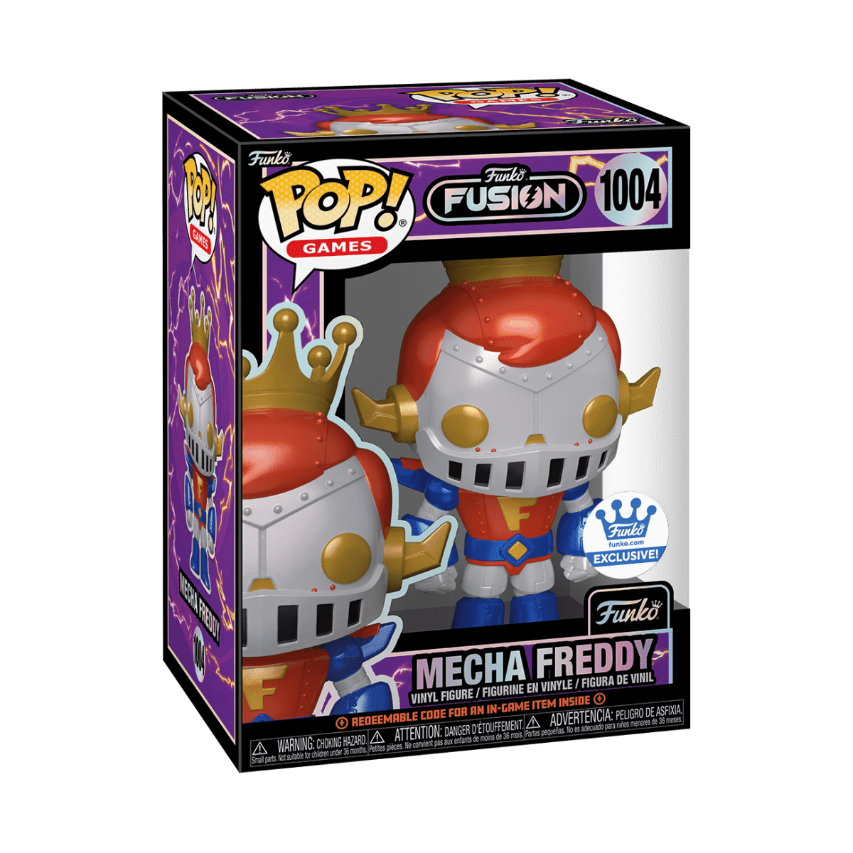 Pop! Mecha Freddy (Funko Fusion) - Figurine Pop! Freddy Funko - vue 3