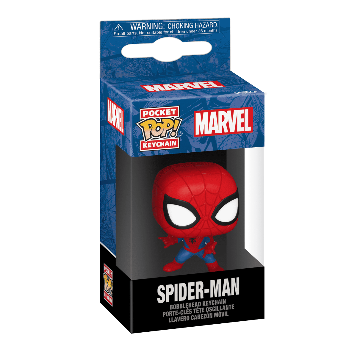 Pop! Keychain Spider-Man (Marvel New Classics) - Figurine Pop! Marvel - vue 2