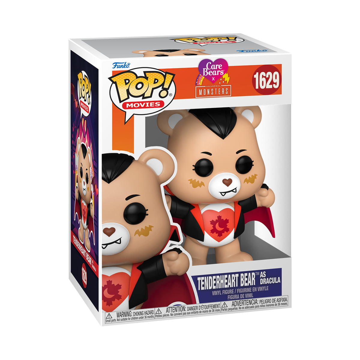 Pop! Tenderheart Bear as Dracula - Figurine Pop! Care Bears - vue 2