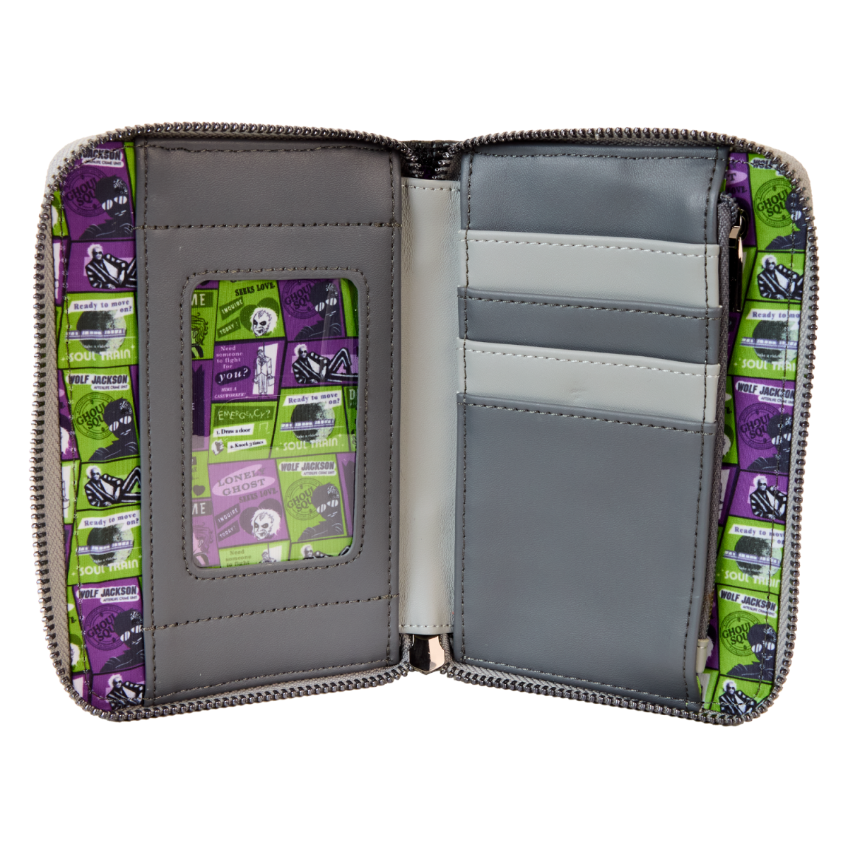 Beetlejuice Beetlejuice Lydia Deetz Cosplay Zip Around Wallet - Figurine Wallets Beetlejuice - vue 6