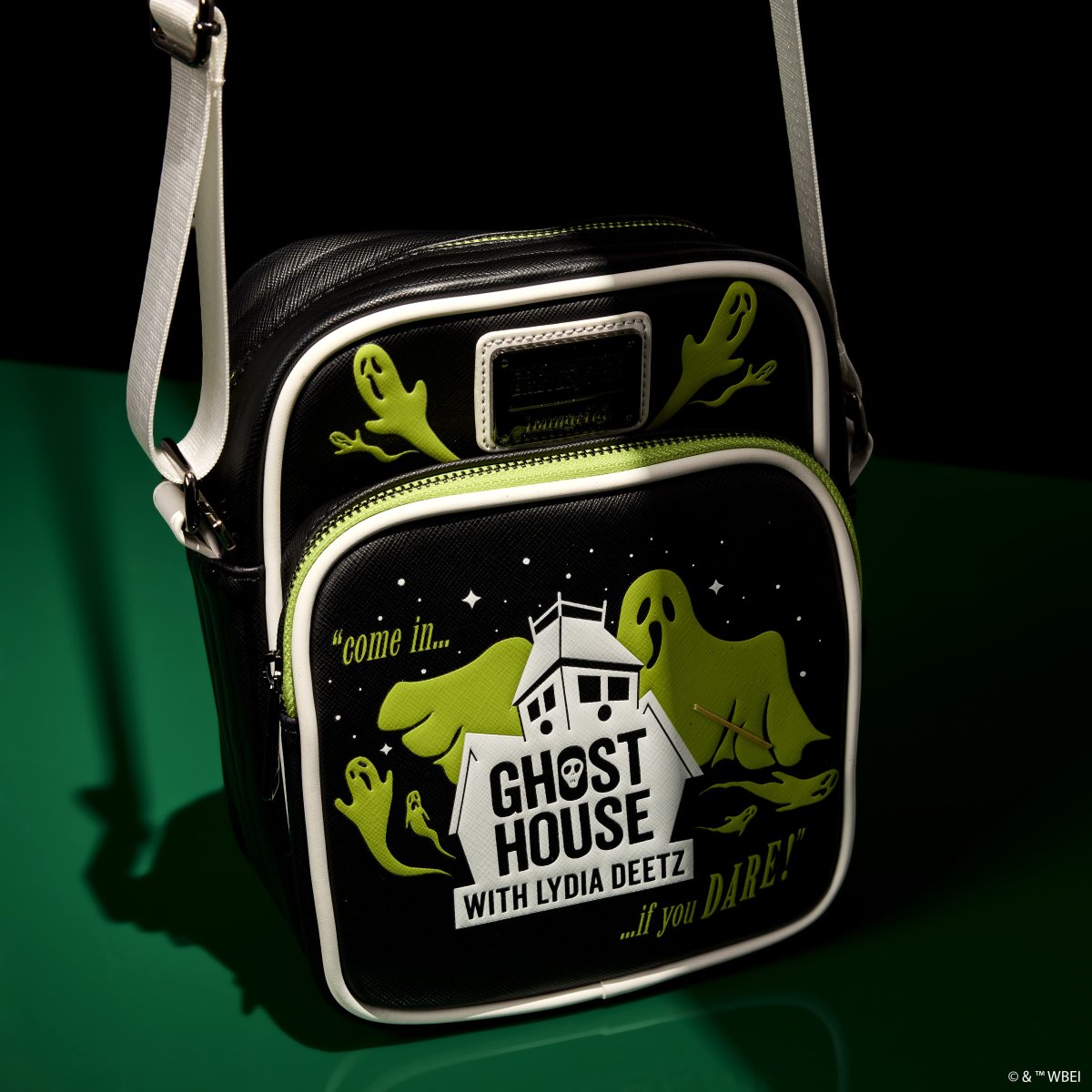 Beetlejuice Beetlejuice Ghost House Glow Crossbody Bag - Figurine Bags Beetlejuice - vue 2