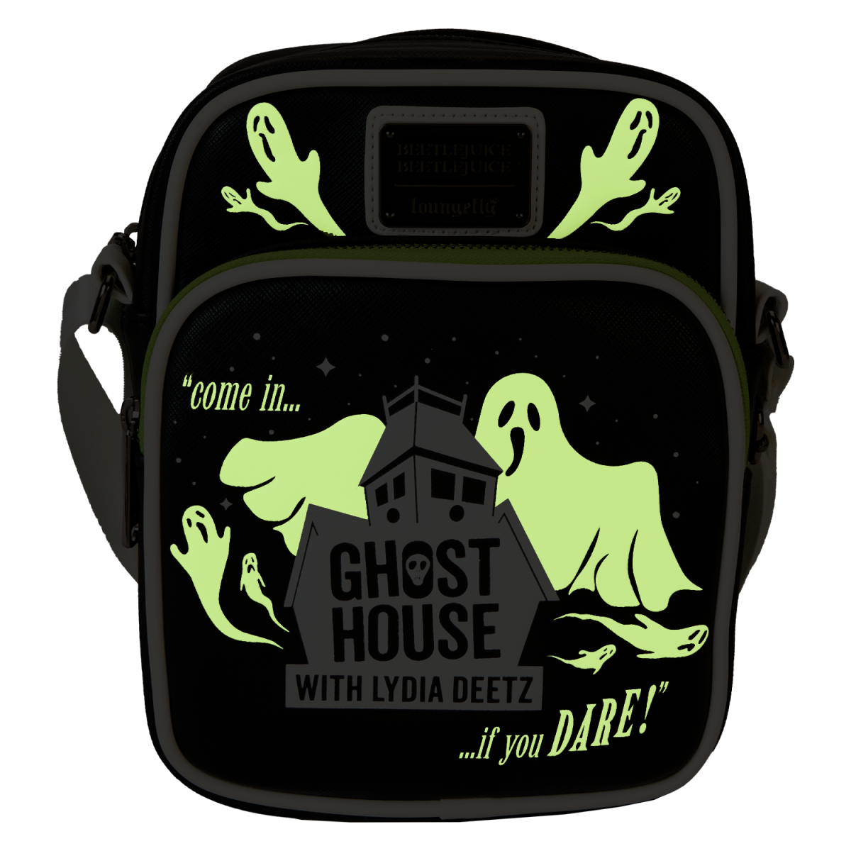 Beetlejuice Beetlejuice Ghost House Glow Crossbody Bag - Figurine Bags Beetlejuice - vue 4