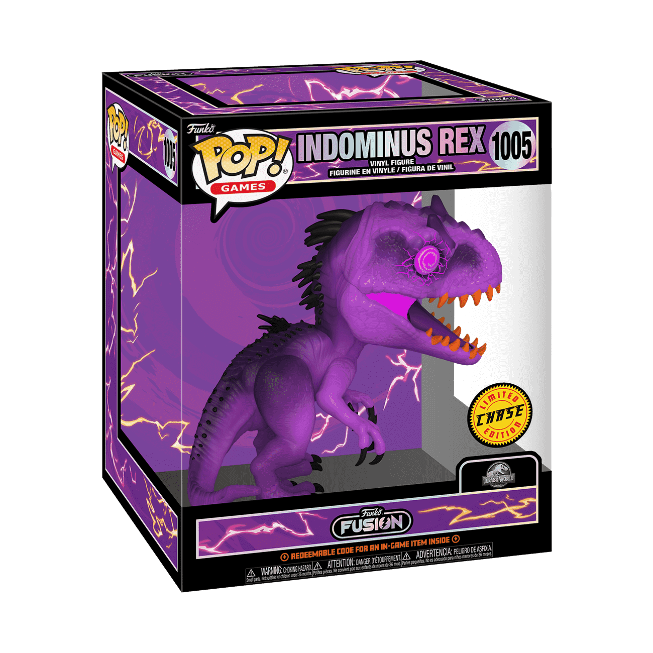 Pop! Super Indominus Rex (Funko Fusion) - Figurine Pop! Jurassic World - vue 4