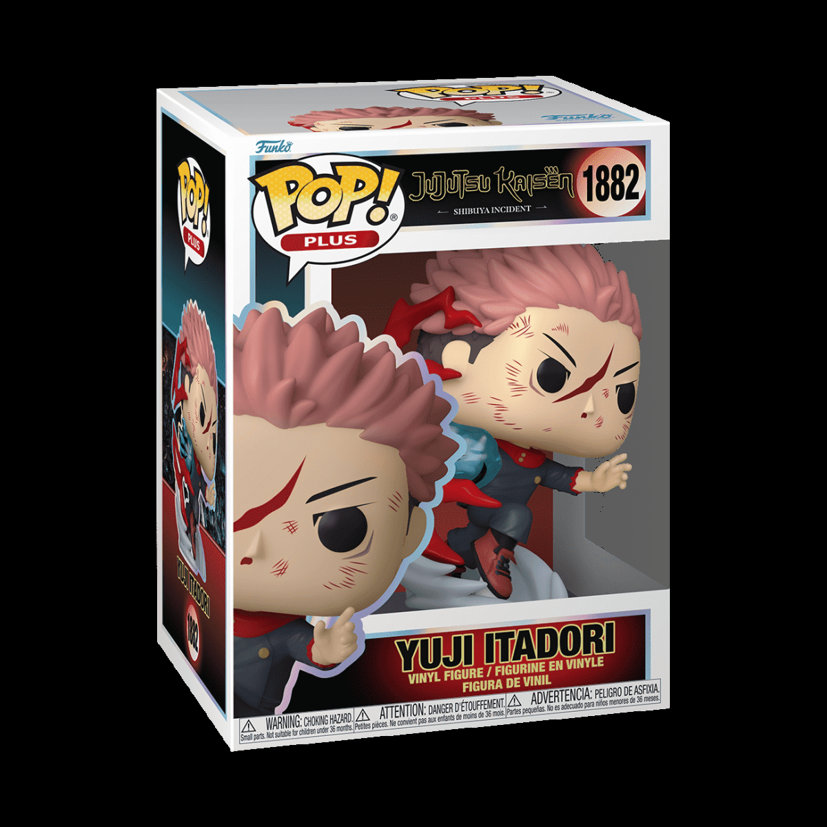 Pop! Plus Yuji Itadori (Divergent Fist) - Figurine Pop! Jujutsu Kaisen - vue 2
