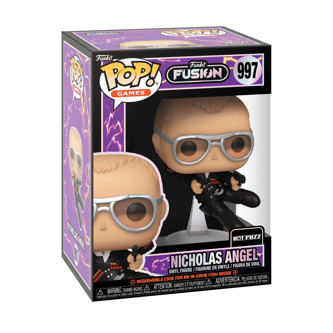 Pop! Nicholas Angel (Funko Fusion) - Figurine Pop! Hot Fuzz - vue 2