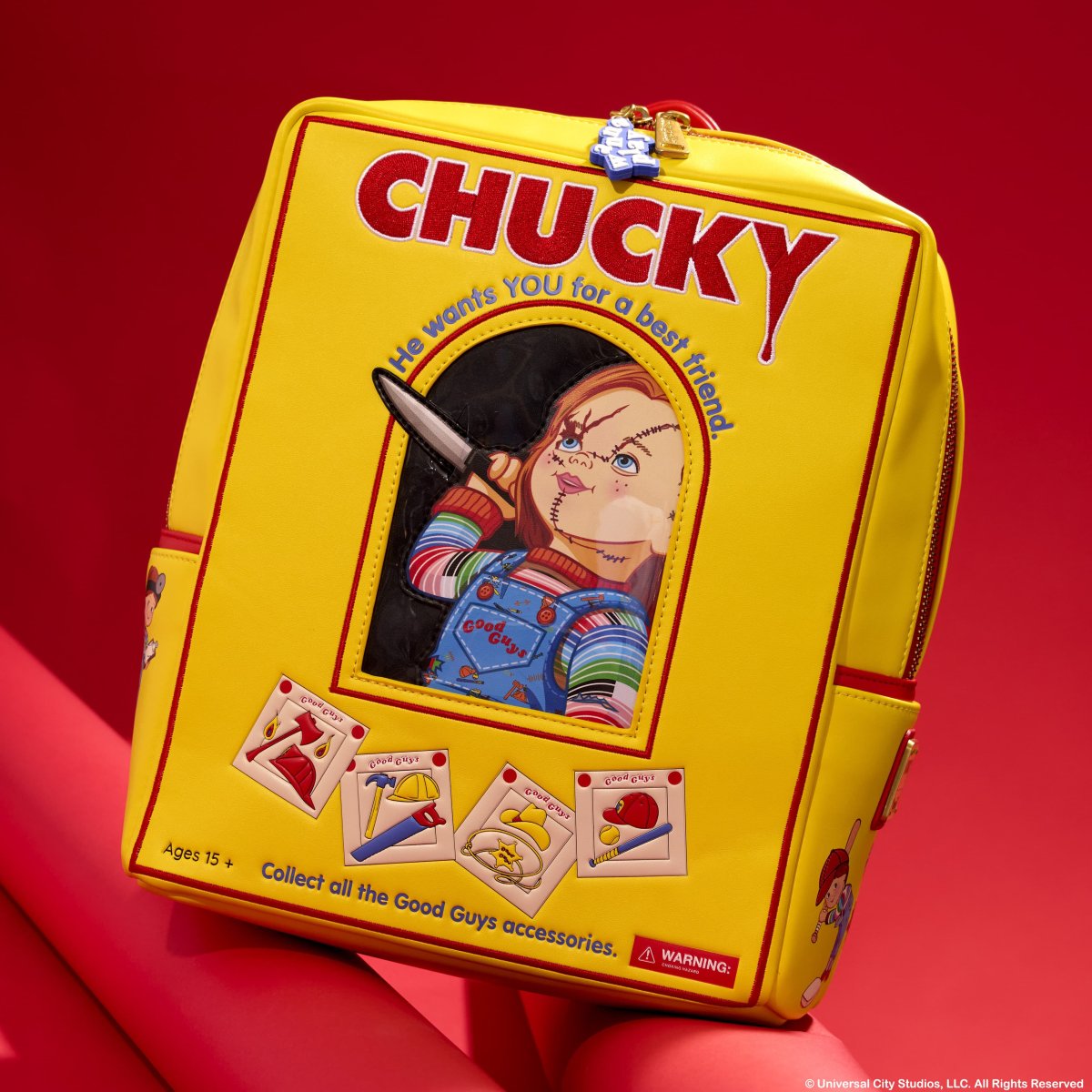 Chucky Good Guys Box Mini Backpack - Figurine Bags Chucky - vue 2