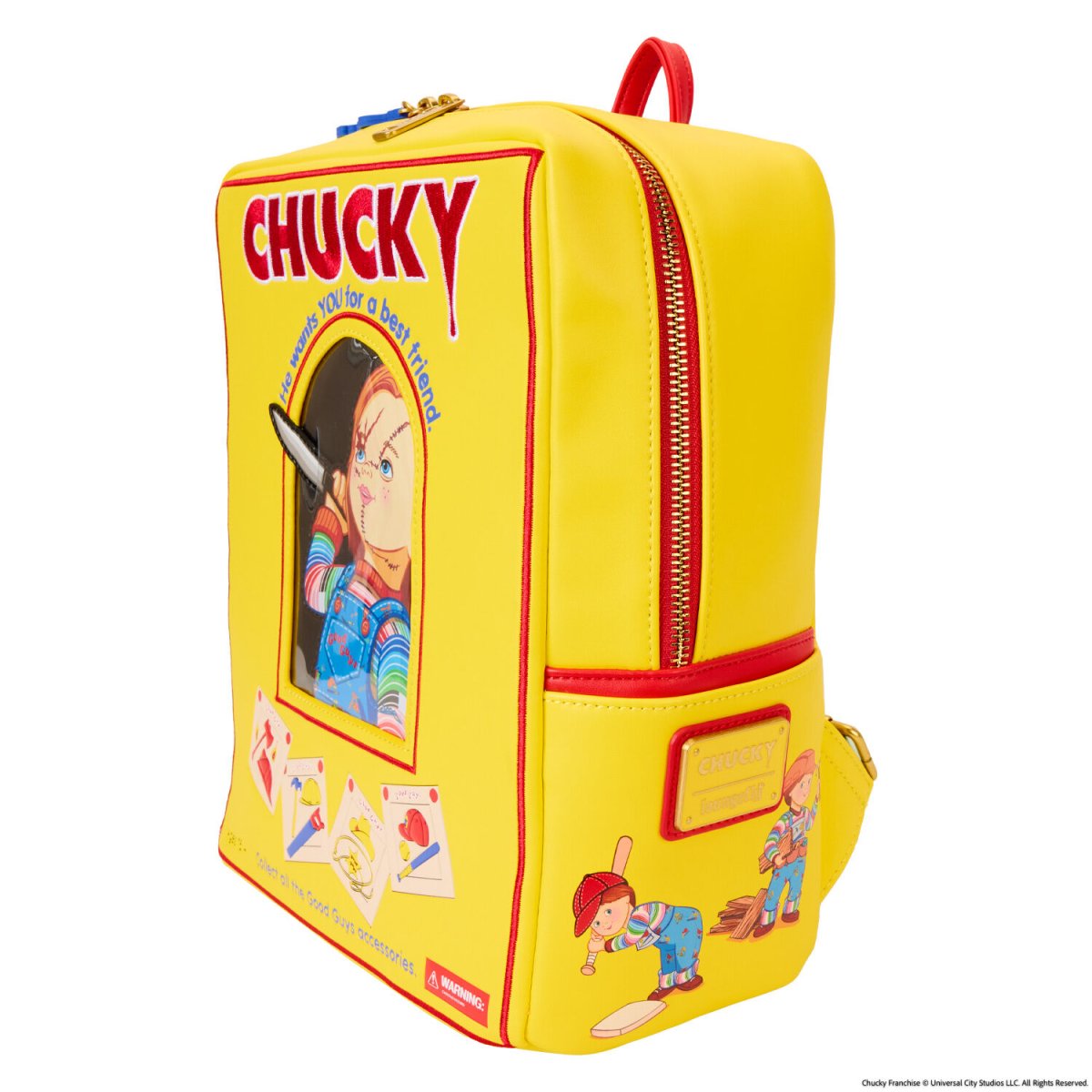 Chucky Good Guys Box Mini Backpack - Figurine Bags Chucky - vue 4