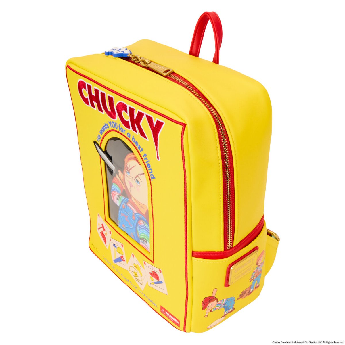 Chucky Good Guys Box Mini Backpack - Figurine Bags Chucky - vue 5