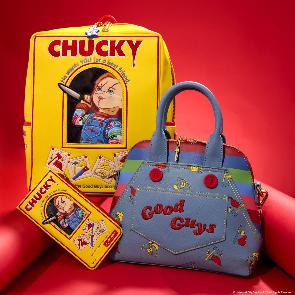 Chucky Good Guys Box Large Card Holder - Figurine Wallets Chucky - vue 3