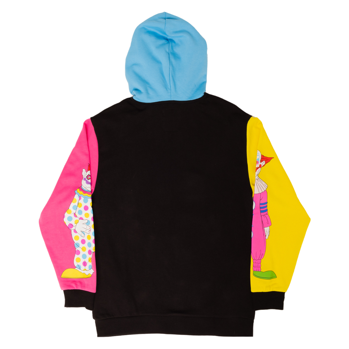 Killer Klowns from Outer Space Color Block Unisex Hoodie - Figurine Apparel Killer Klowns from Outer Space - vue 4