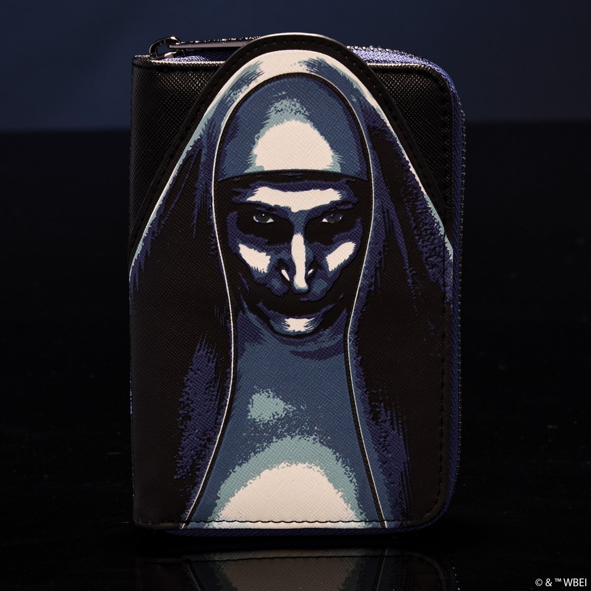The Nun Cosplay Glow Zip Around Wallet - Figurine Wallets The Nun - vue 2
