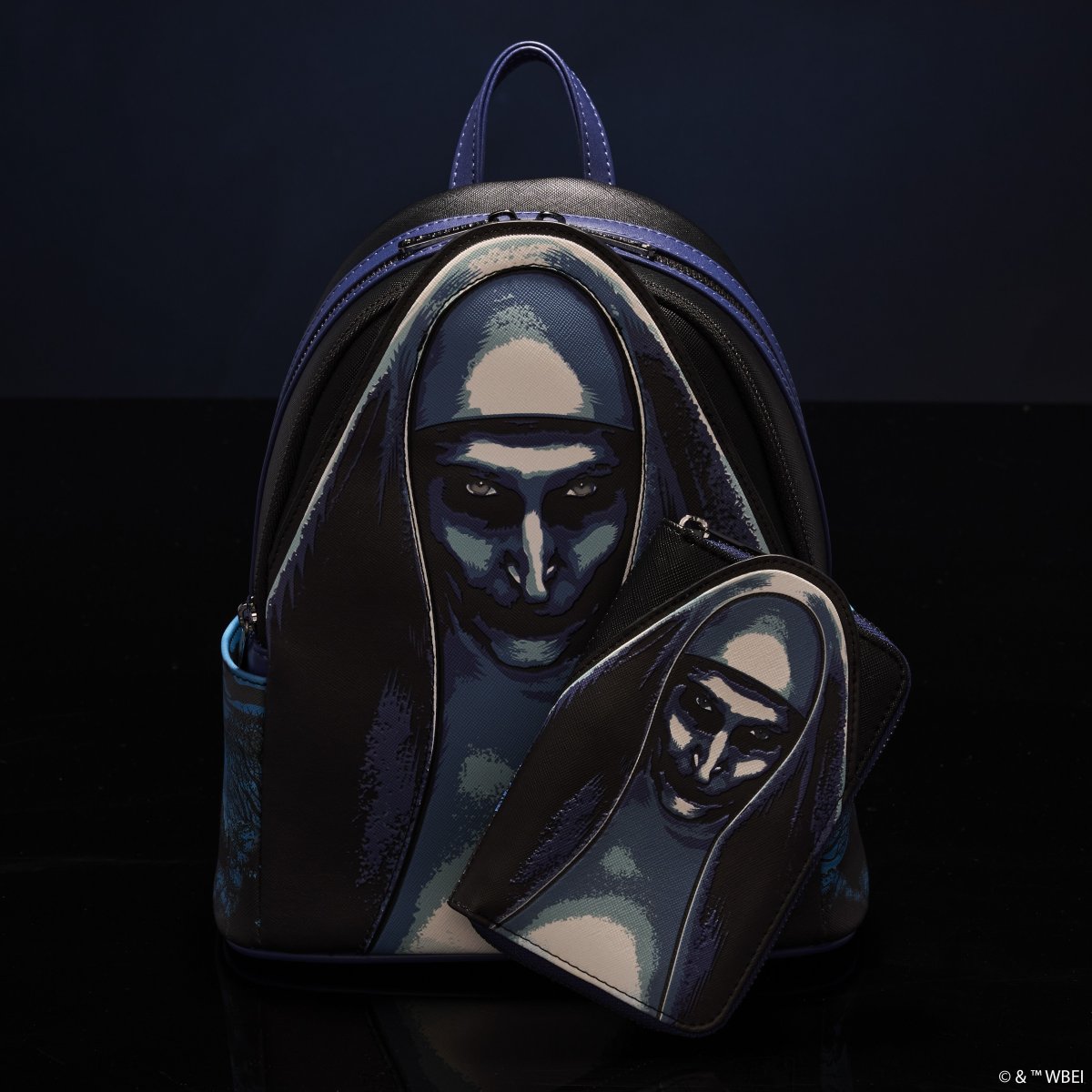 The Nun Cosplay Glow Zip Around Wallet - Figurine Wallets The Nun - vue 4