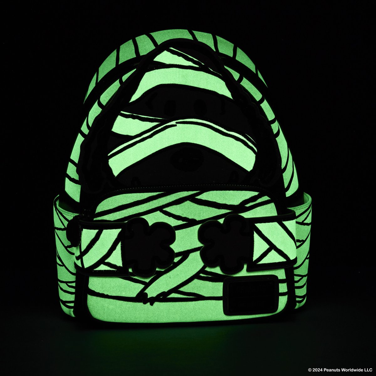 Peanuts Snoopy Mummy Cosplay Glow Mini Backpack - Figurine Bags Peanuts - vue 3
