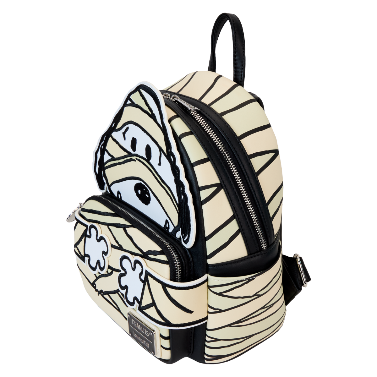 Peanuts Snoopy Mummy Cosplay Glow Mini Backpack - Figurine Bags Peanuts - vue 7