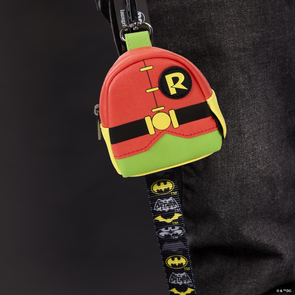 DC Comics Batman??? 85th Anniversary Robin Treat & Disposable Bag Holder - Figurine Pet Accessories DC Comics - vue 2