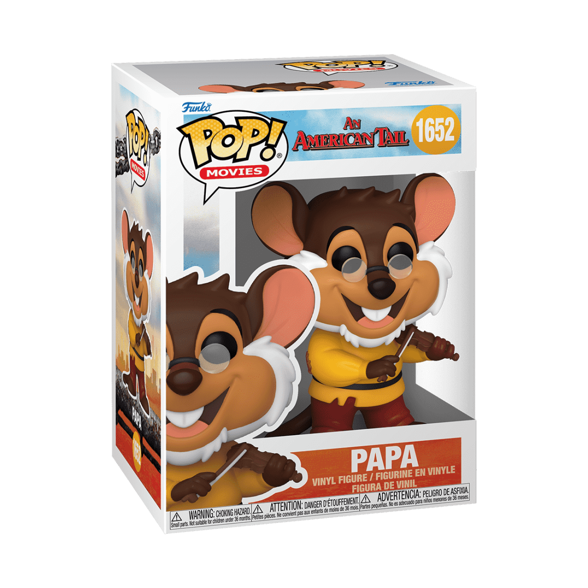 Pop! Papa with Violin - Figurine Pop! An American Tail - vue 2
