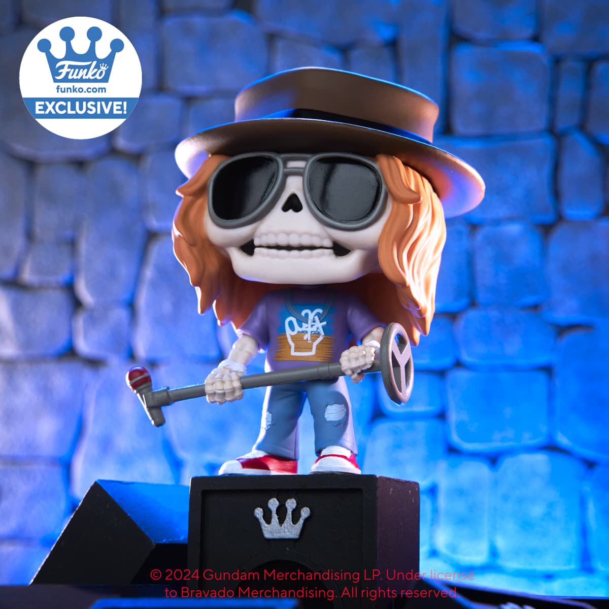 Pop! Axl Rose (Skeleton) - Figurine Pop! Guns N Roses - vue 2