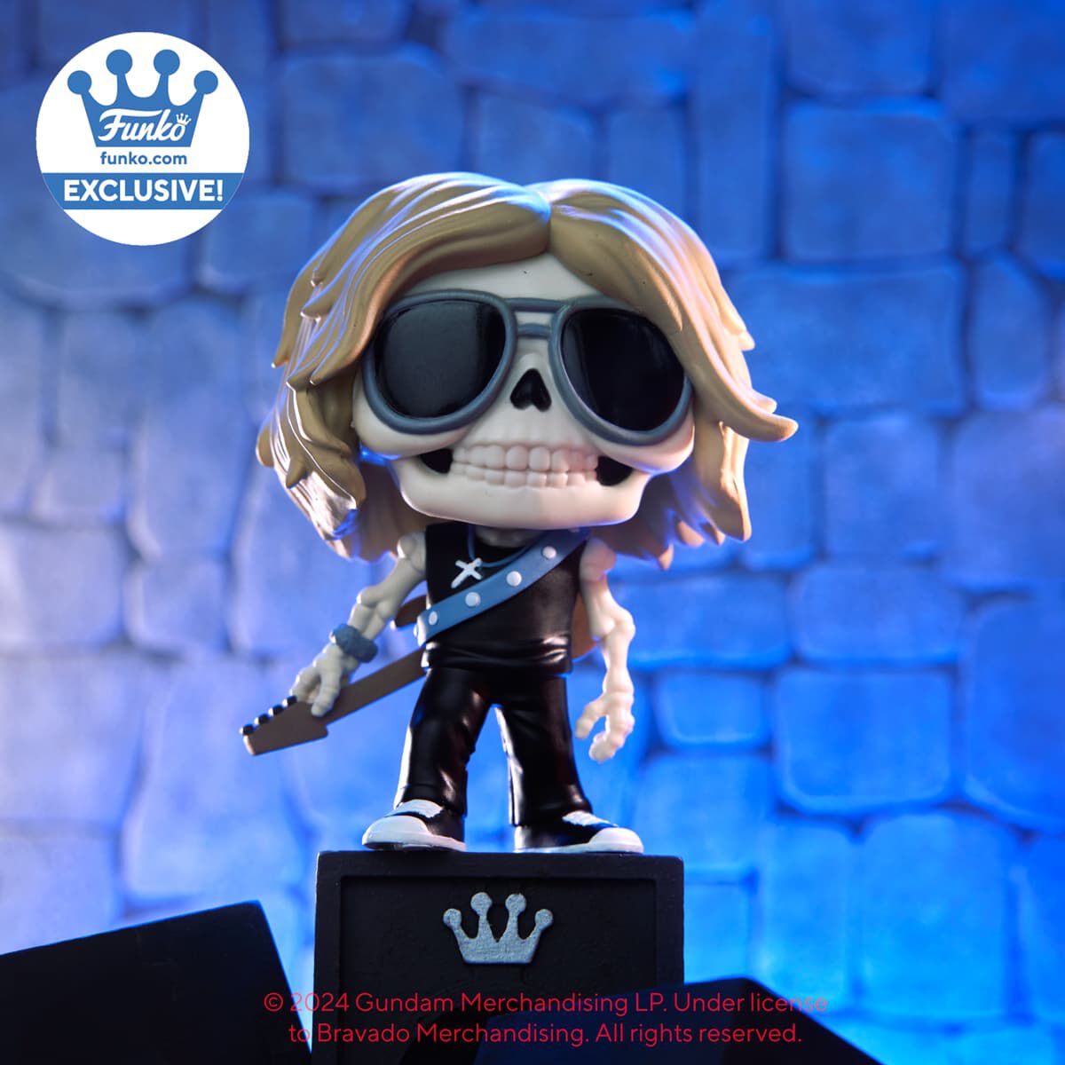 Pop! Duff McKagan (Skeleton) - Figurine Pop! Guns N Roses - vue 2
