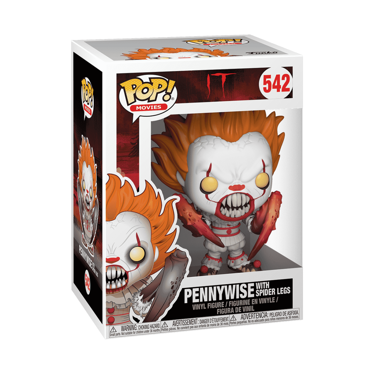 Pop! Pennywise with Spider Legs - Figurine Pop! IT - vue 2