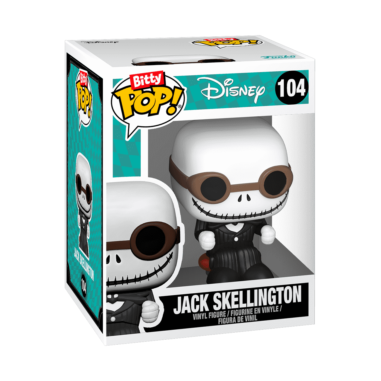 Bitty Pop! Rides Jack Skellington with Snowmobile - Figurine Bitty Pop! Disney - vue 5