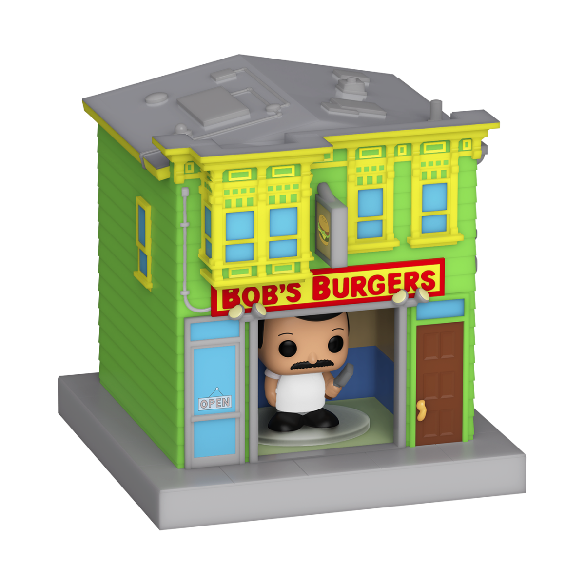 Bitty Pop! Towns Bob Belcher and Bob's Burgers - Figurine Bitty Pop! Bob's Burgers - vue 3