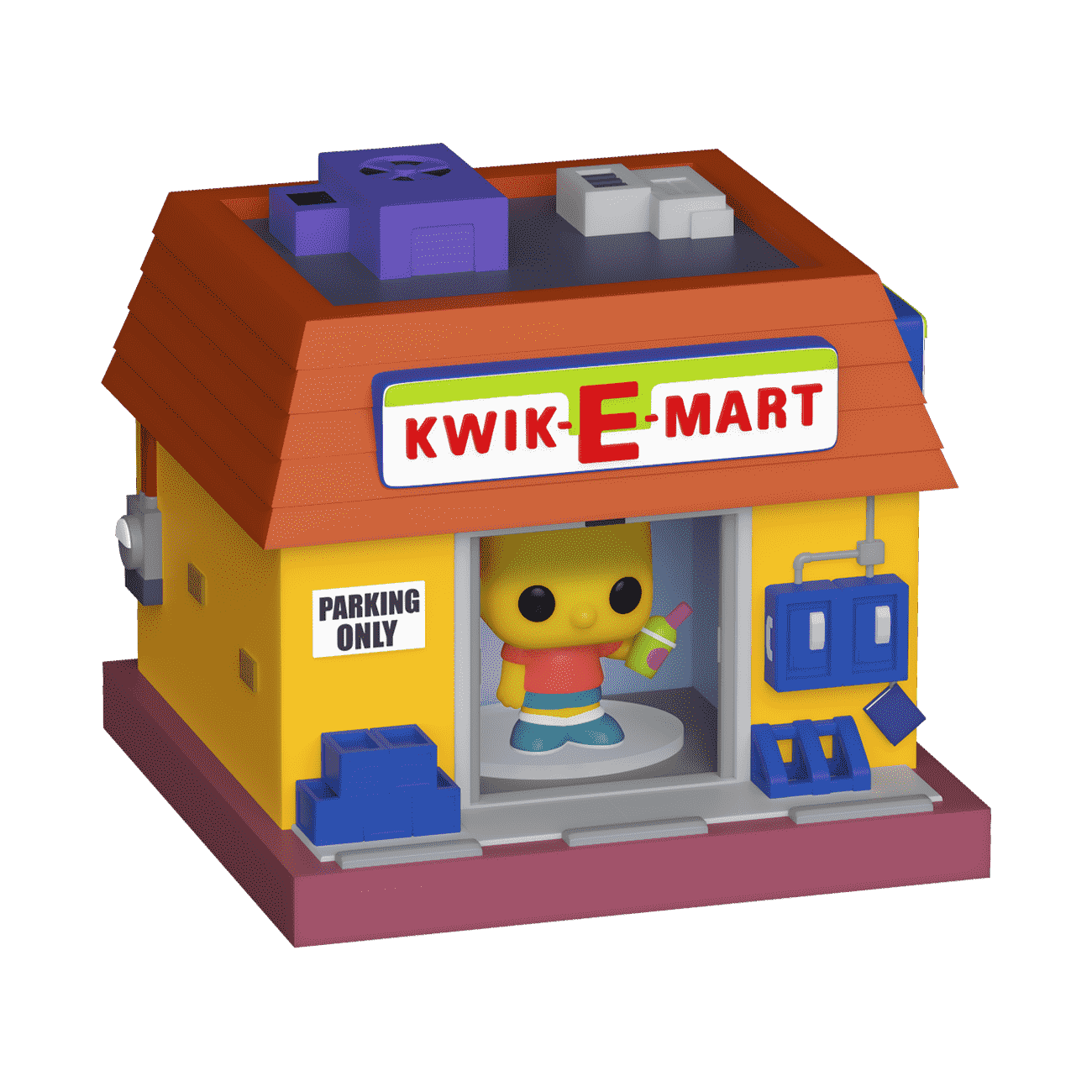 Bitty Pop! Towns Bart Simpson and Kwik-E-Mart - Figurine Bitty Pop! The Simpsons - vue 3