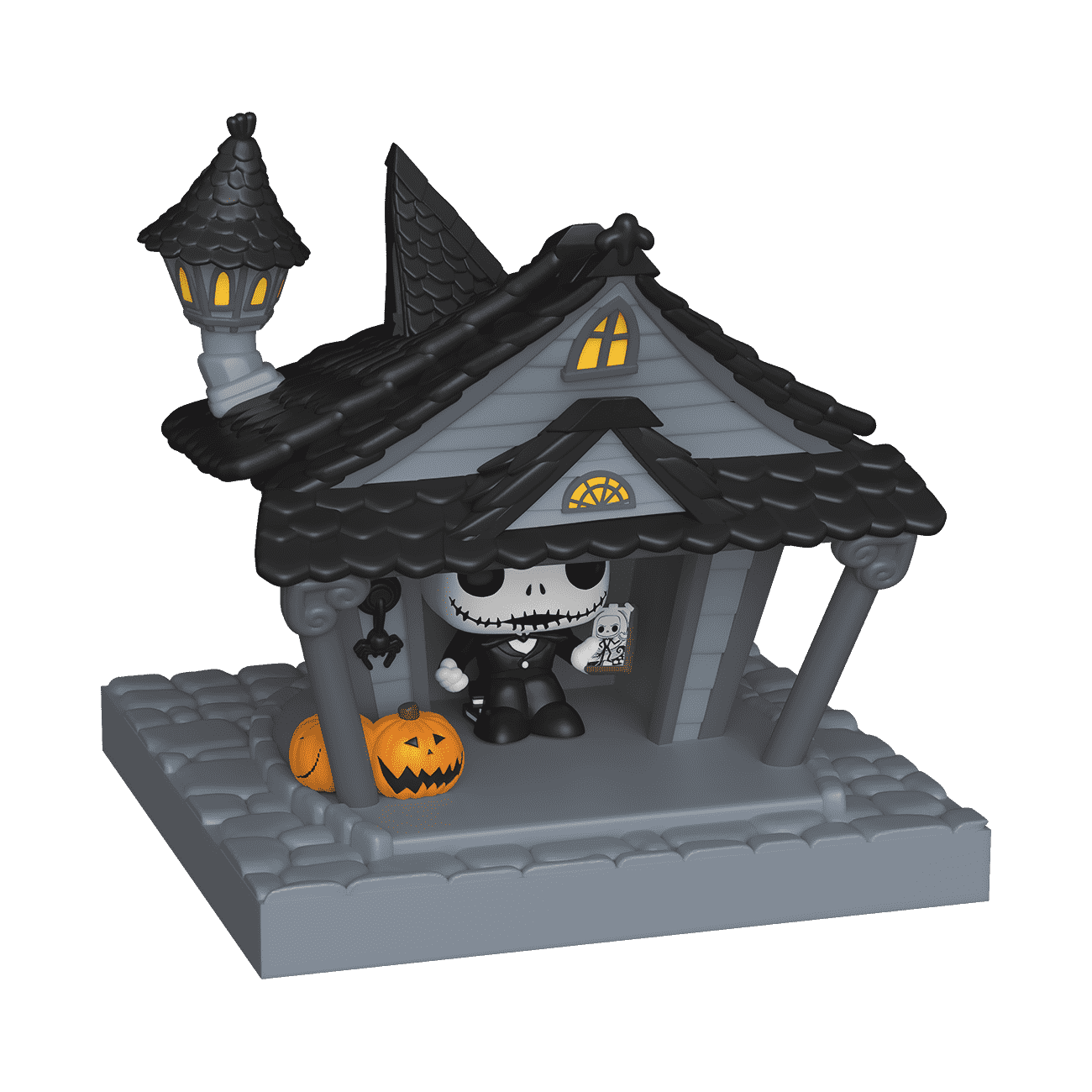 Bitty Pop! Towns Jack Skellington and Jack's House - Figurine Bitty Pop! Disney - vue 3