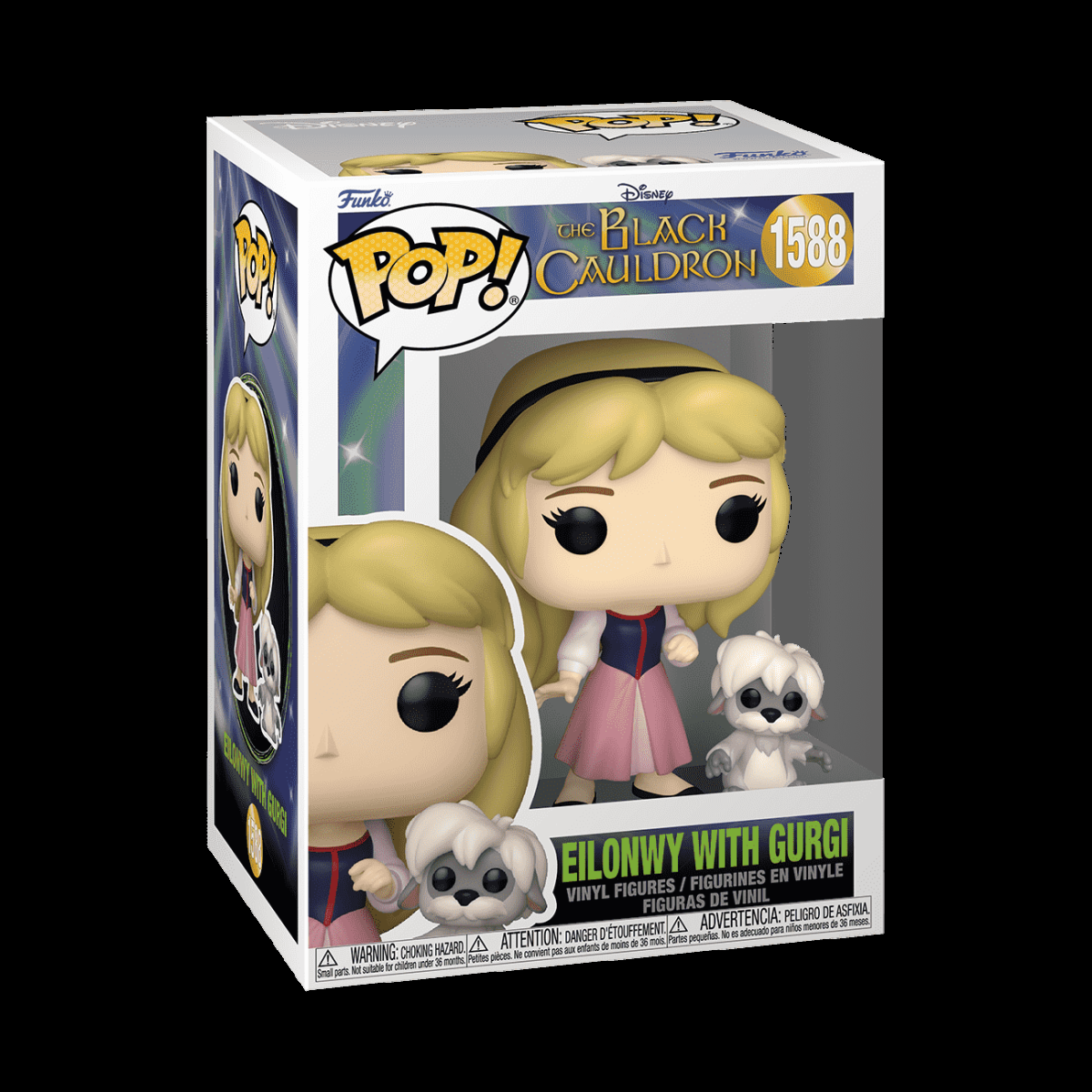 Pop! & Buddy Eilonwy with Gurgi - Figurine Pop! Disney - vue 2