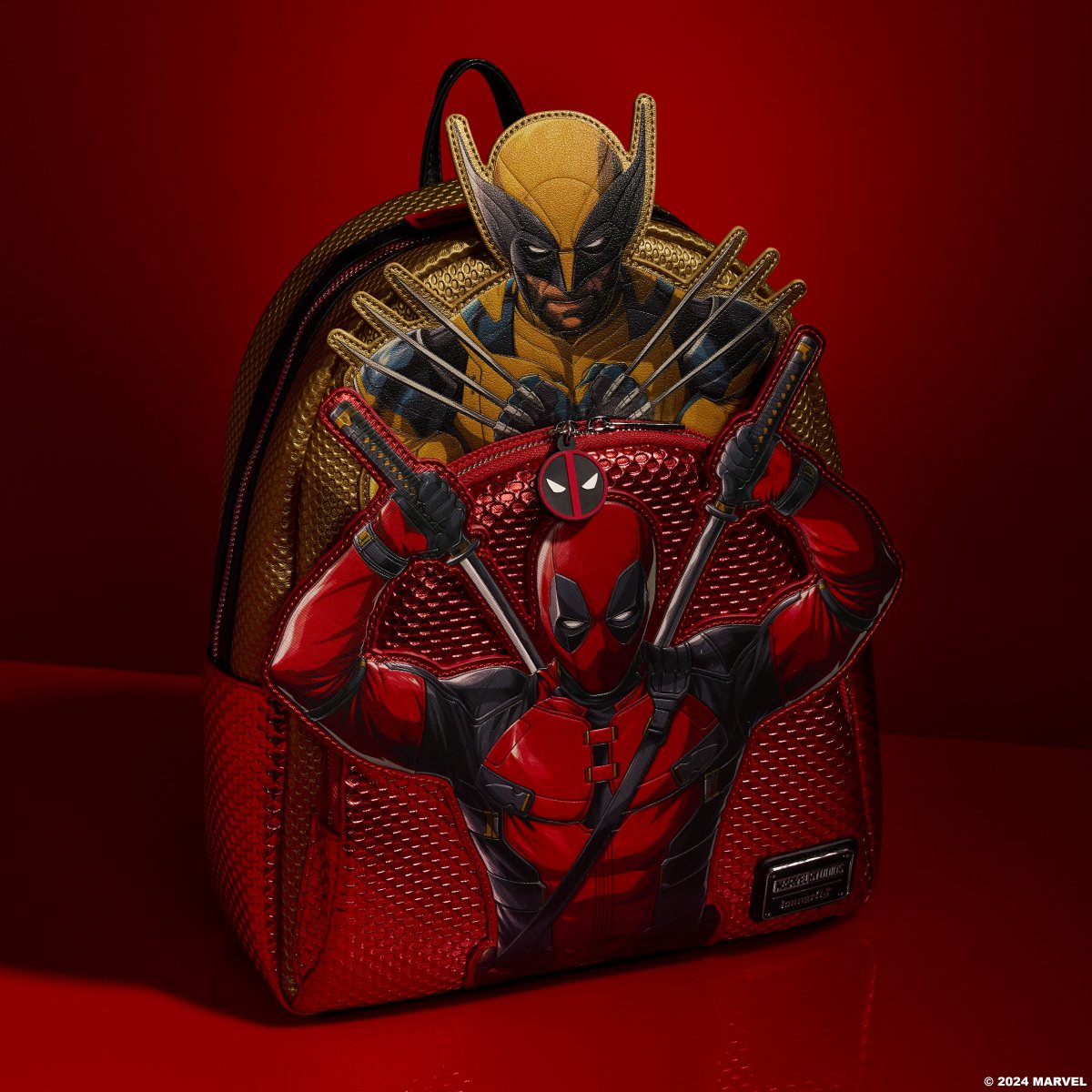 Marvel Deadpool & Wolverine Mini Backpack - Figurine Bags Marvel - vue 2