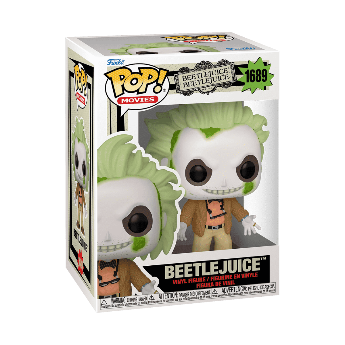 Pop! Beetlejuice in Cardigan - Figurine Pop! Beetlejuice - vue 2