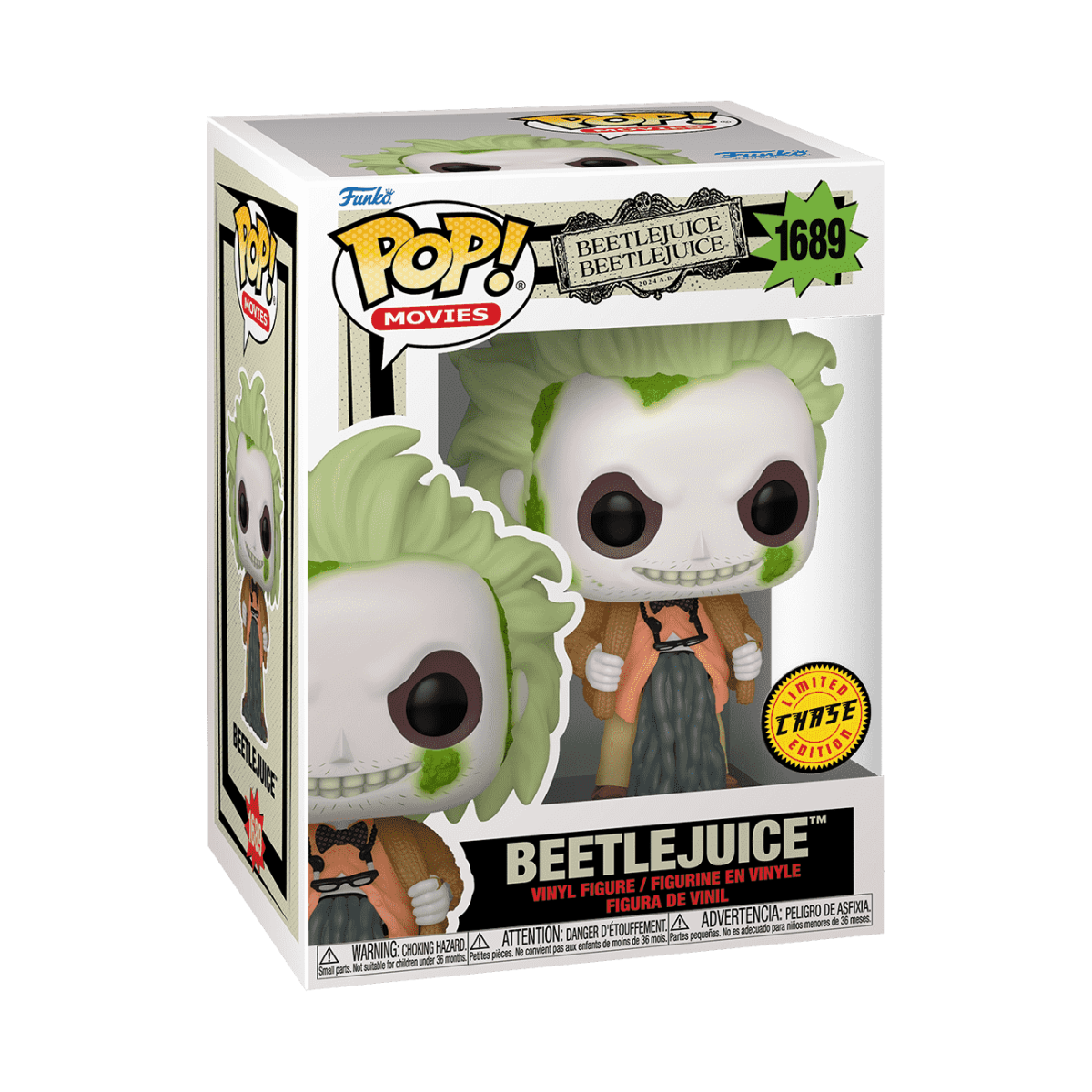 Pop! Beetlejuice in Cardigan - Figurine Pop! Beetlejuice - vue 4