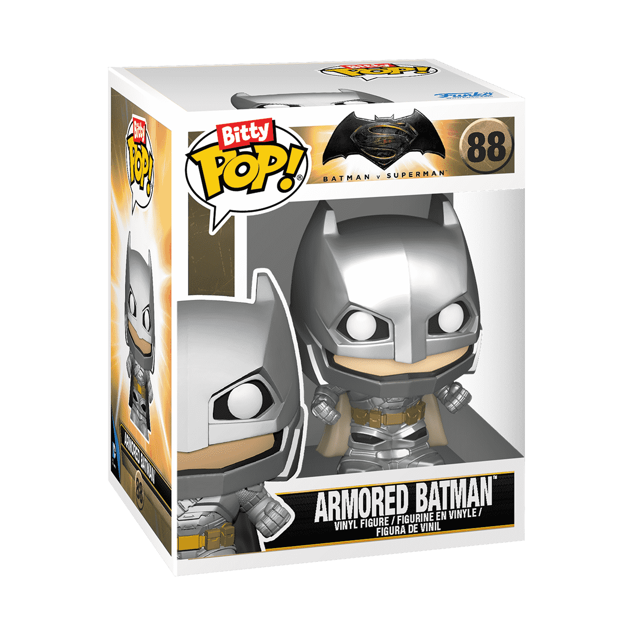 Bitty Pop! Rides Batman with Batmobile - Figurine Bitty Pop! DC Comics - vue 5