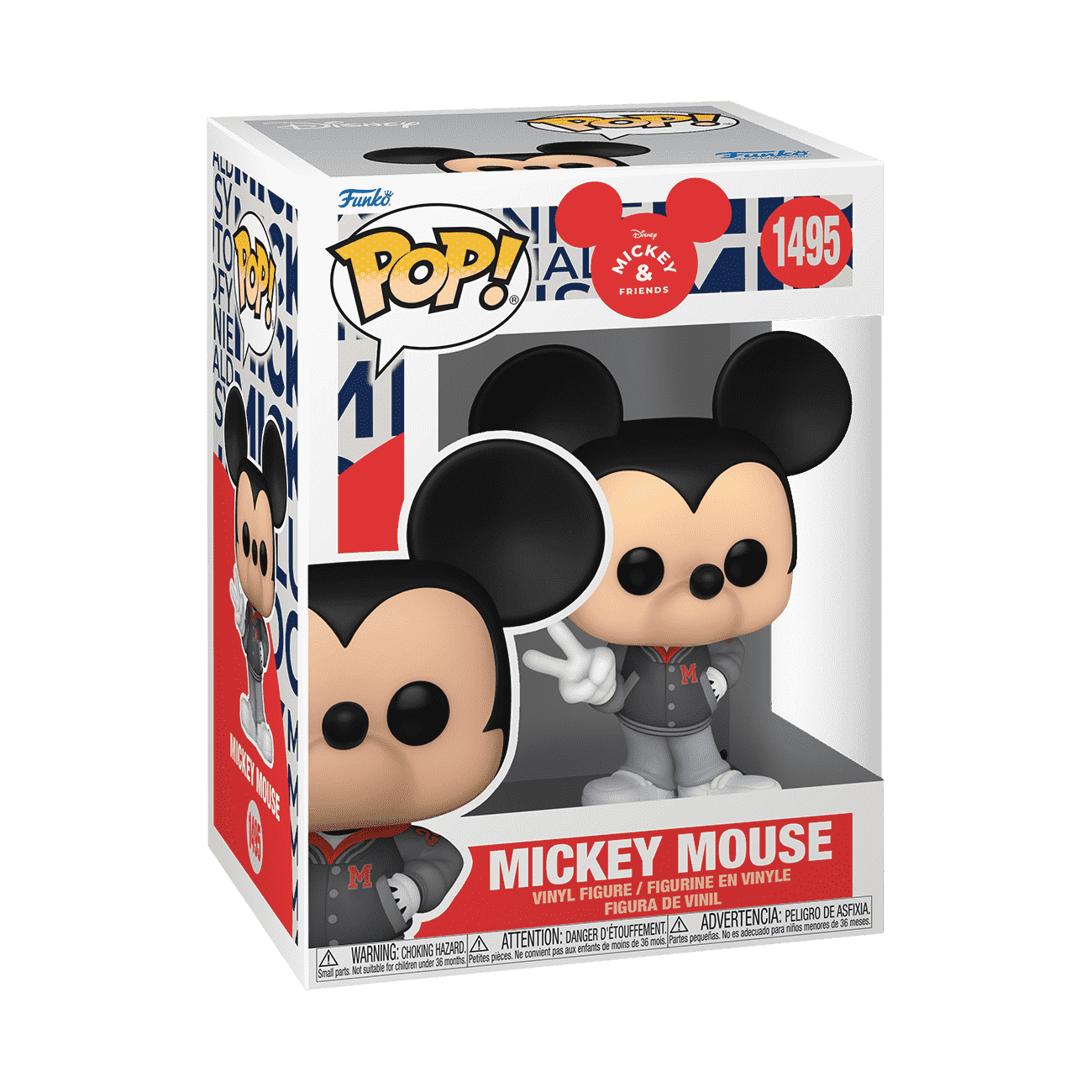 Pop! Mickey Mouse (Streetwear) - Figurine Pop! Disney - vue 2