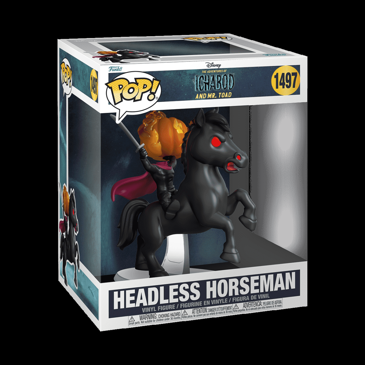 Pop! Rides Deluxe Headless Horseman - Figurine Pop! Disney - vue 2