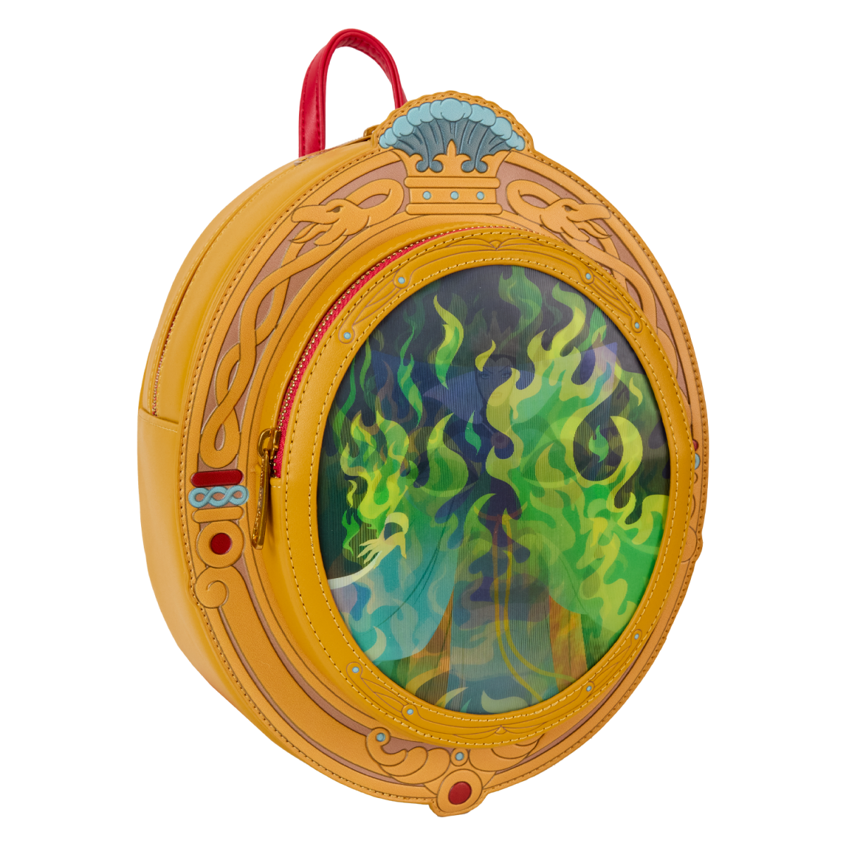 D23 Limited Edition Snow White Evil Queen Magic Mirror Lenticular Mini Backpack - Figurine Bags Disney - vue 4