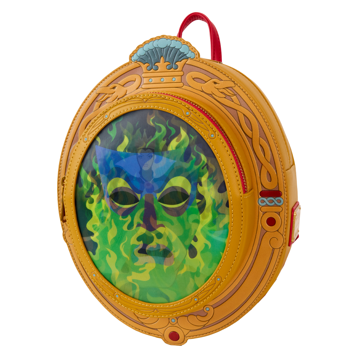D23 Limited Edition Snow White Evil Queen Magic Mirror Lenticular Mini Backpack - Figurine Bags Disney - vue 5
