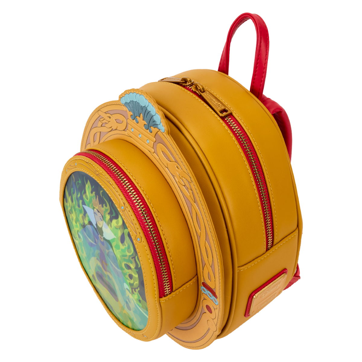 D23 Limited Edition Snow White Evil Queen Magic Mirror Lenticular Mini Backpack - Figurine Bags Disney - vue 7
