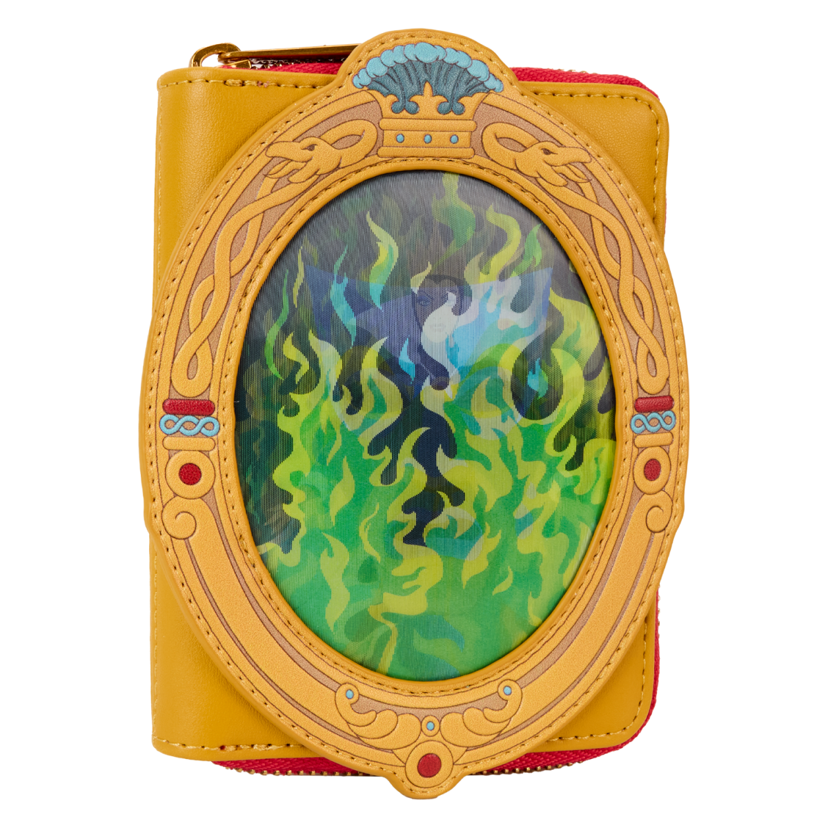 D23 Limited Edition Snow White Evil Queen Magic Mirror Lenticular Zip Around Wallet - Figurine Wallets Disney - vue 4