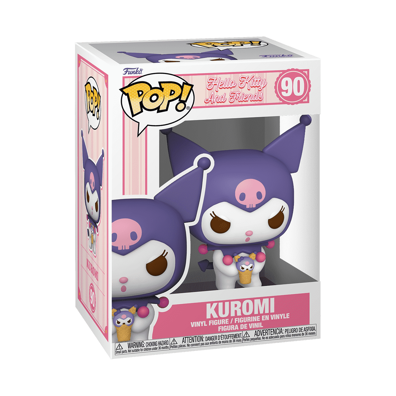 Pop! Kuromi with Ice Cream - Figurine Pop! Sanrio - vue 2
