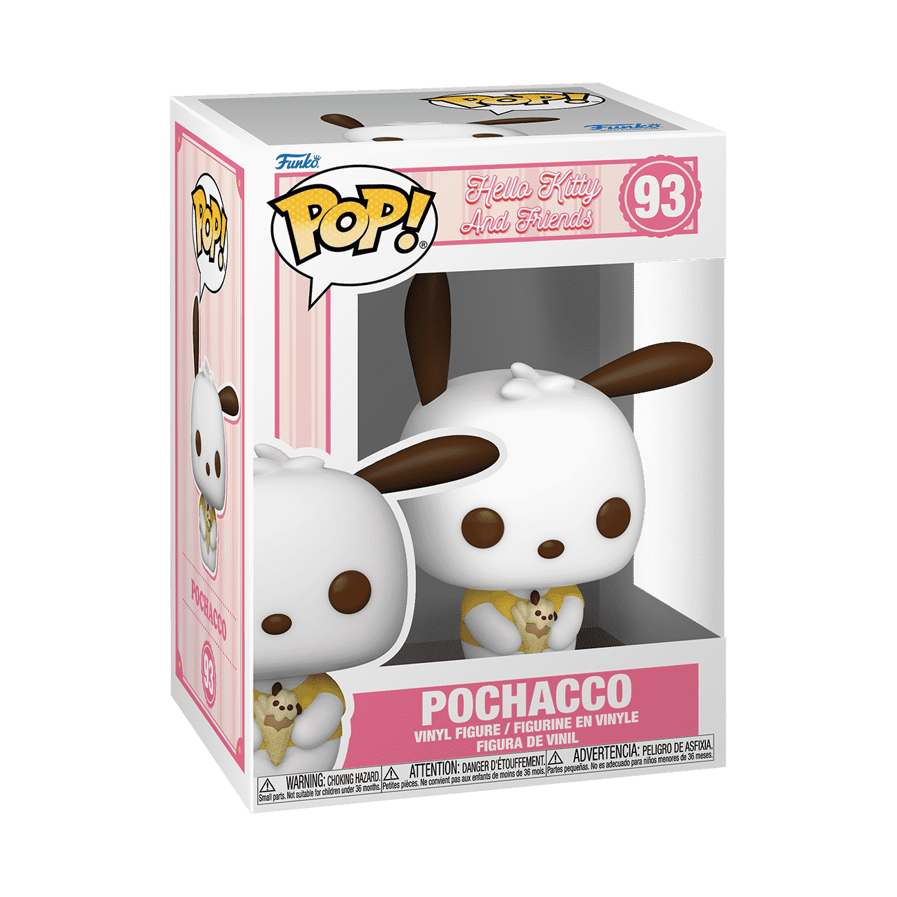Pop! Pochacco with Ice Cream - Figurine Pop! Sanrio - vue 2