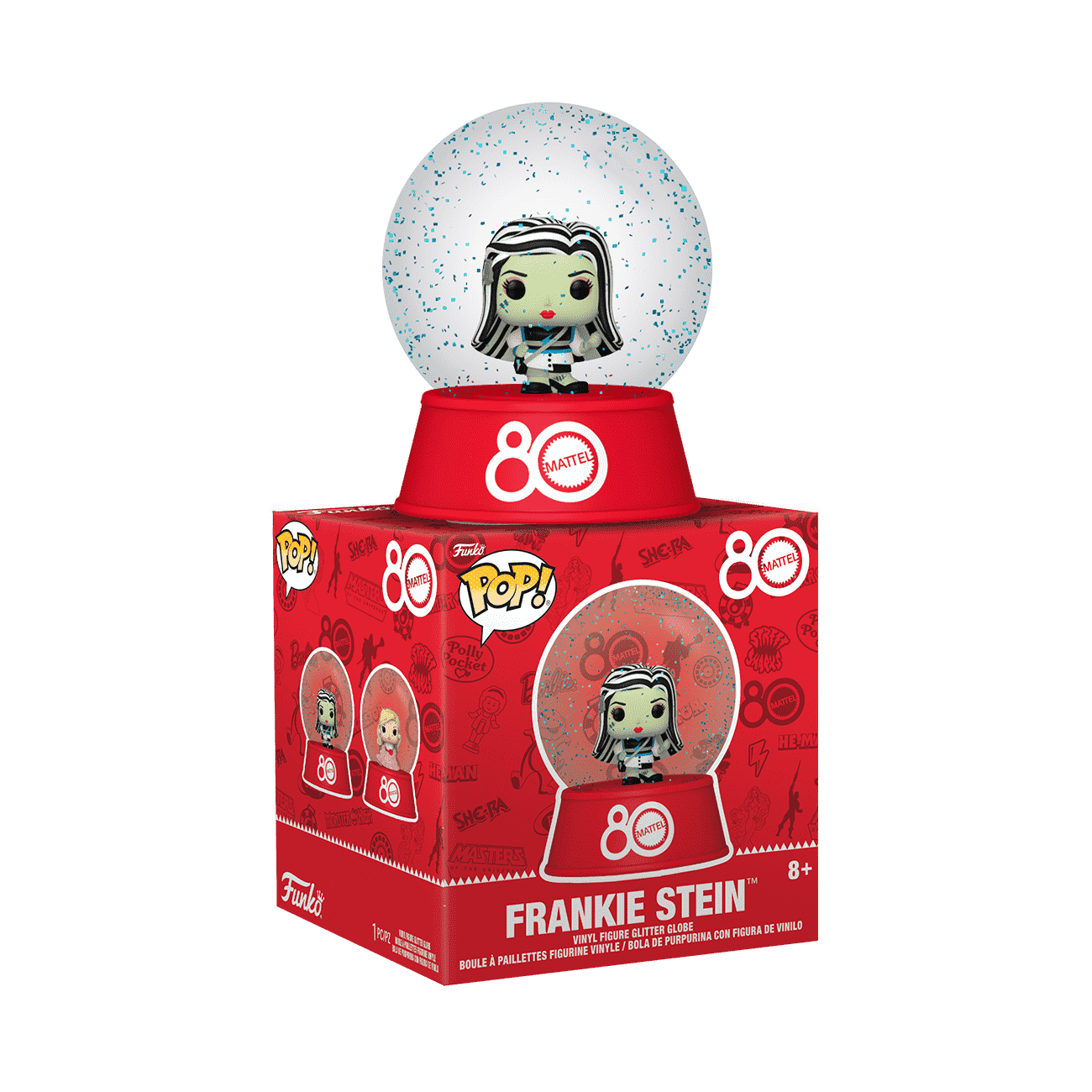 Frankie Stein Mini Glitter Globe - Figurine Pop! Monster High - vue 2