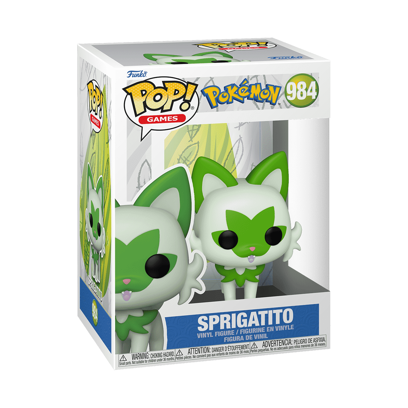 Pop! Sprigatito - Figurine Pop! Pokémon - vue 2