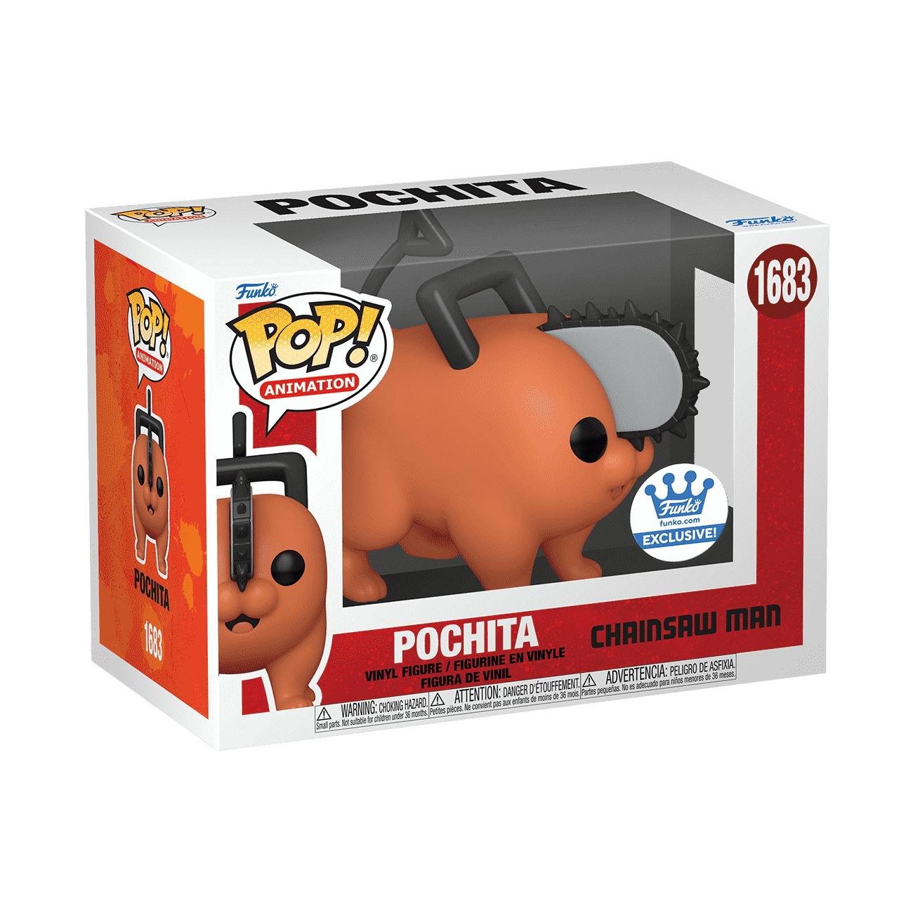 Pop! Pochita (Standing) - Figurine Pop! Chainsaw Man - vue 3