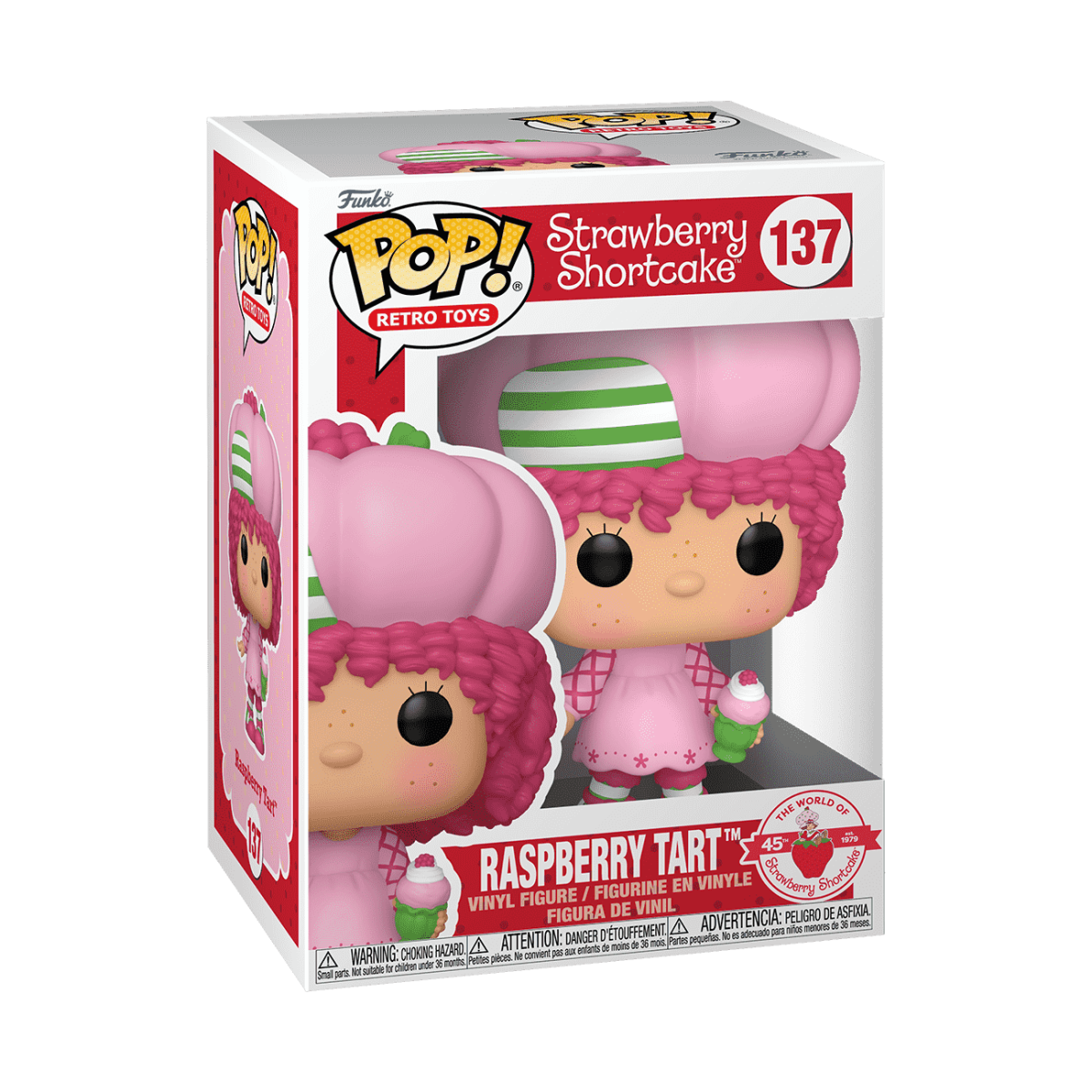 Pop! Raspberry Tart - Figurine Pop! Strawberry Shortcake - vue 2