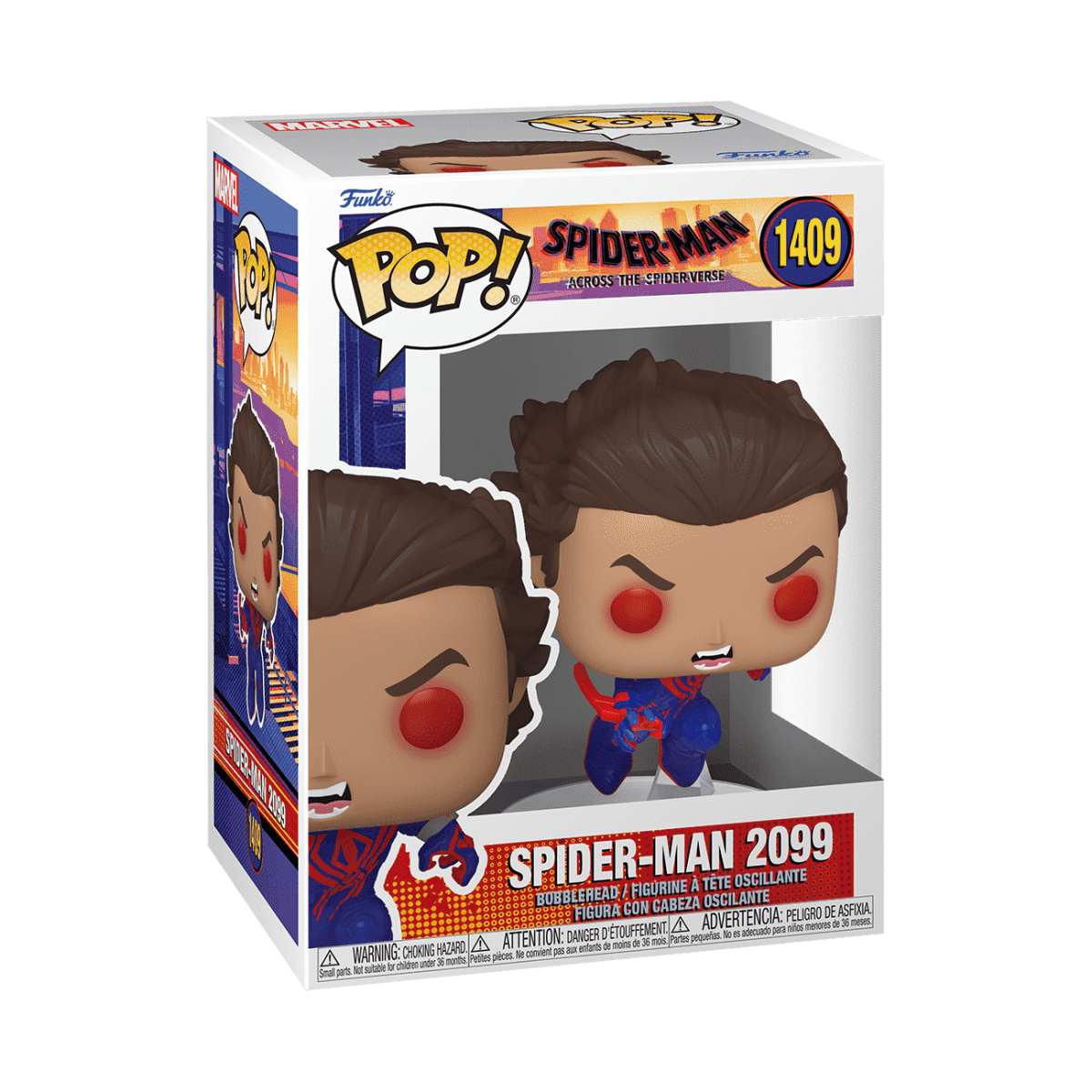 Pop! Spider-Man 2099 (Unmasked) - Figurine Pop! Marvel - vue 2