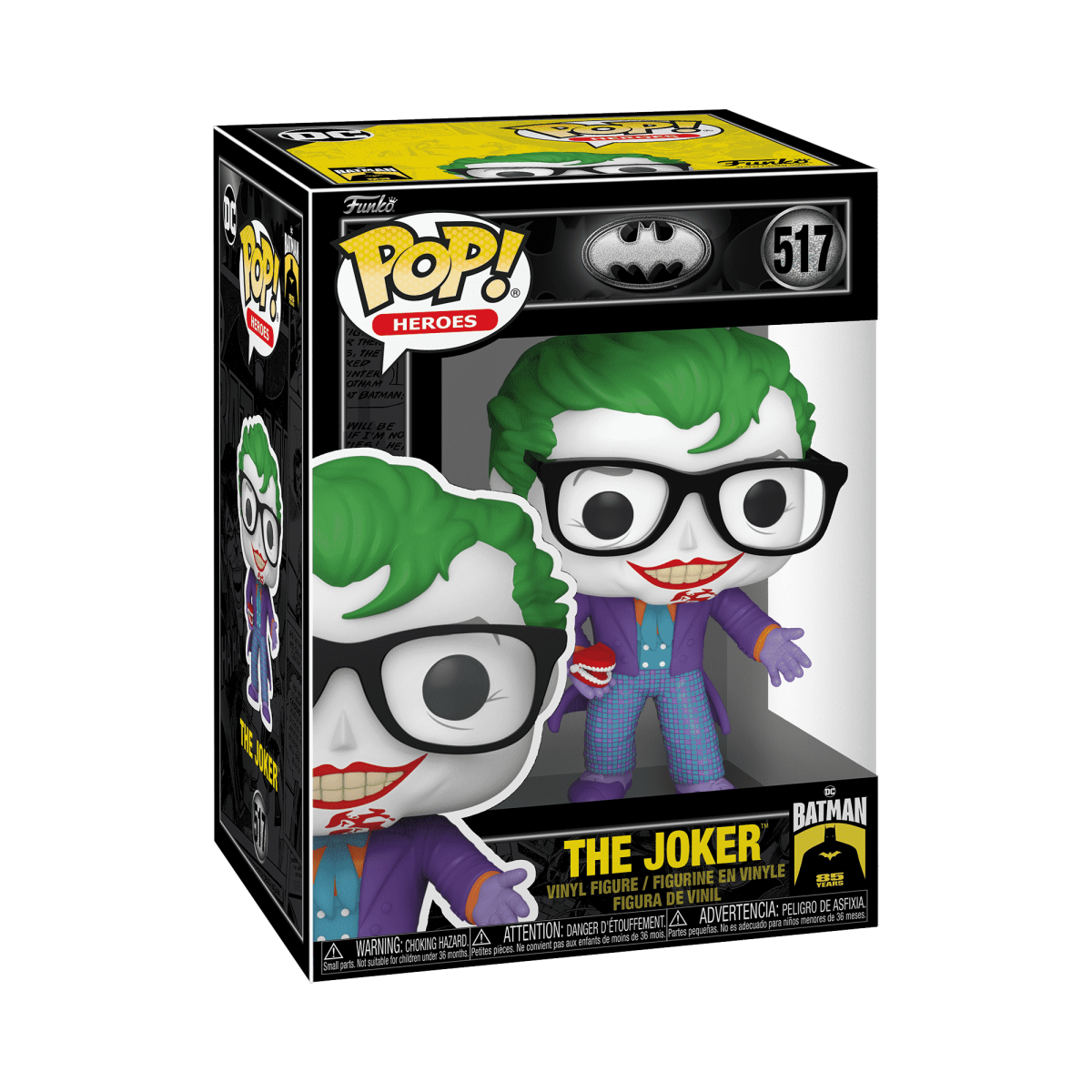 Pop! The Joker with Teeth (1989) - Figurine Pop! DC Comics - vue 2