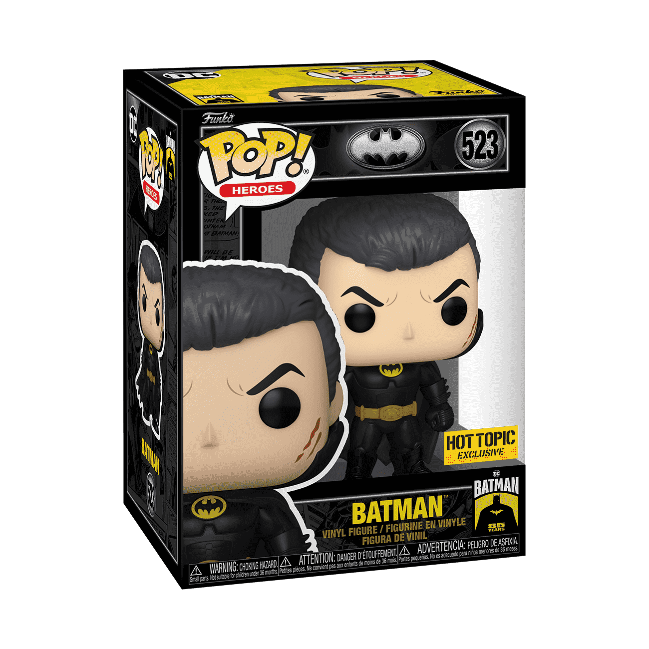 Pop! Batman (Unmasked) - Figurine Pop! DC Comics - vue 2