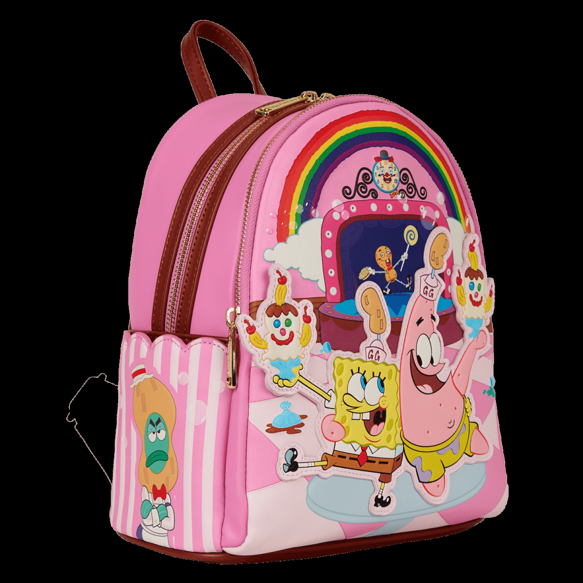 SpongeBob Squarepants & Patrick Star Goofy Goober Light Up Mini Backpack - Figurine Bags Nickelodeon - vue 6