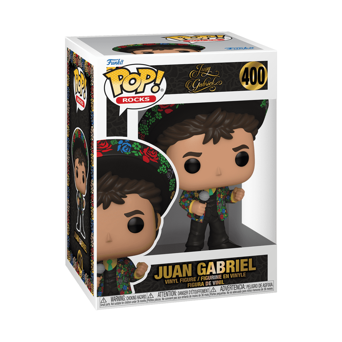 Pop! Juan Gabriel (Floral Mariachi) - Figurine Pop! Juan Gabriel - vue 2
